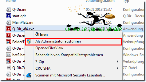 System Volume Information im Explorer von Q-Dir Anzeigen!