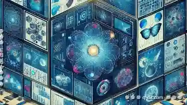 Quad-Pane View for Scientific Data Analysis